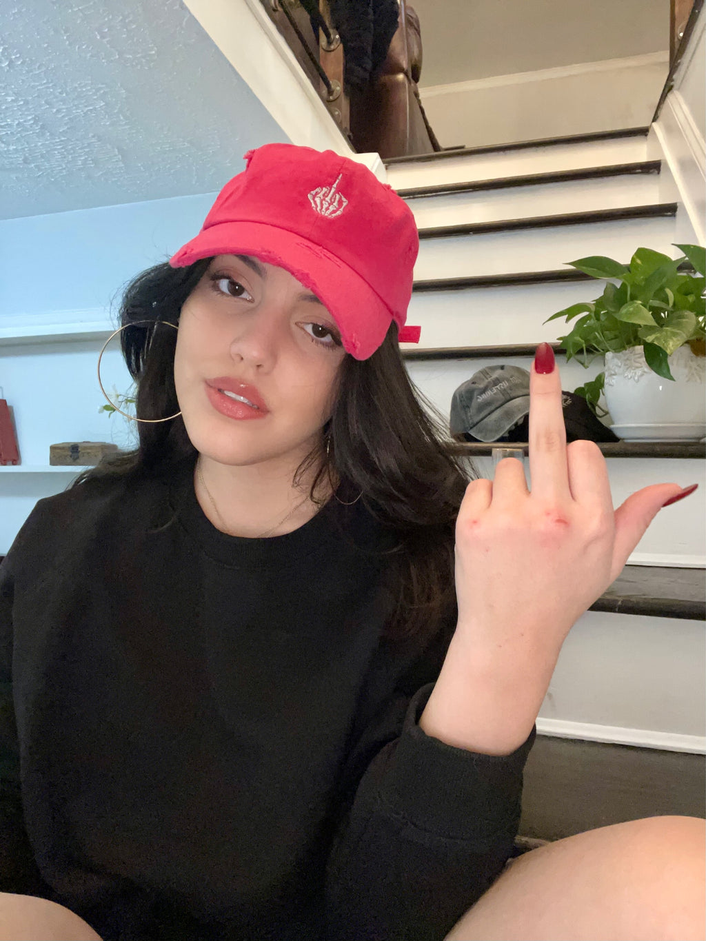 “spirit finger” cap