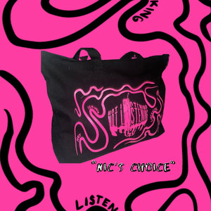 NOT LISTENING X LZU TOTES